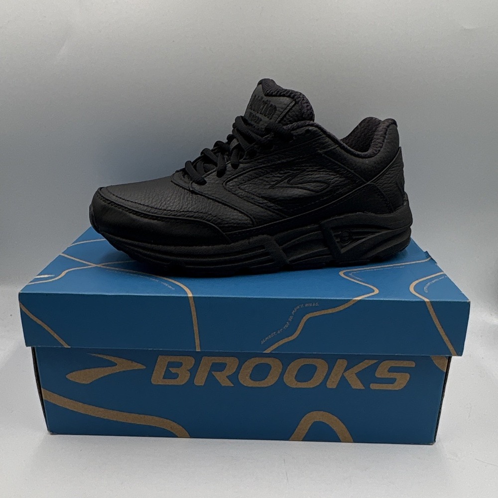 Brooks Women's Black Low Top Lace-Up Walking Athletic Sneakers New w/ Box - Picture 9 of 9
